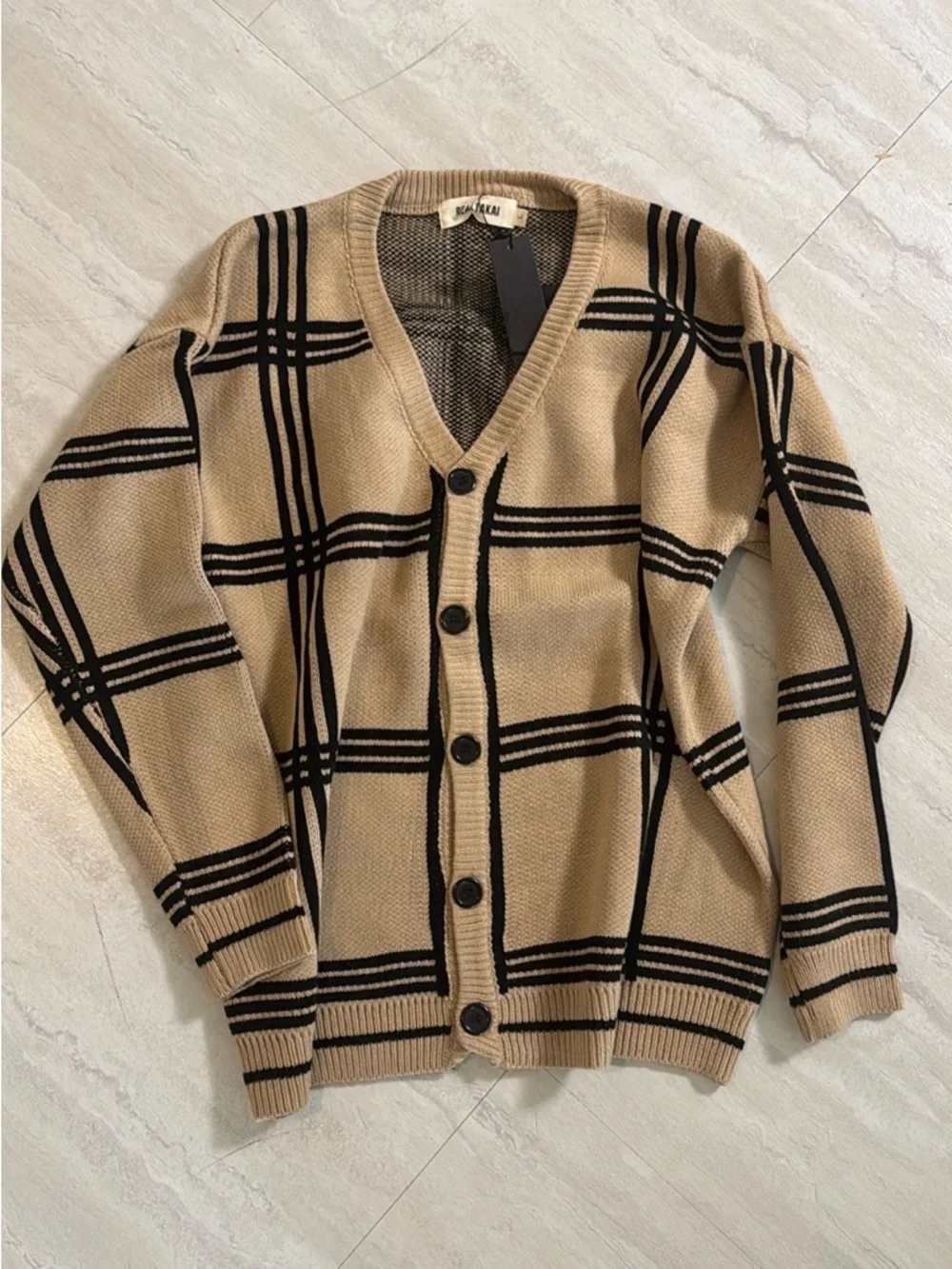 REALTAKAI RT NO. 2511 KNITTED CARDIGAN - Picture 2 of 5
